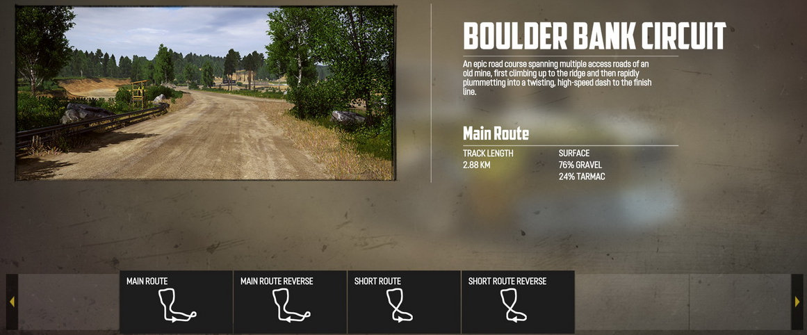 Boulder Bank Circuit